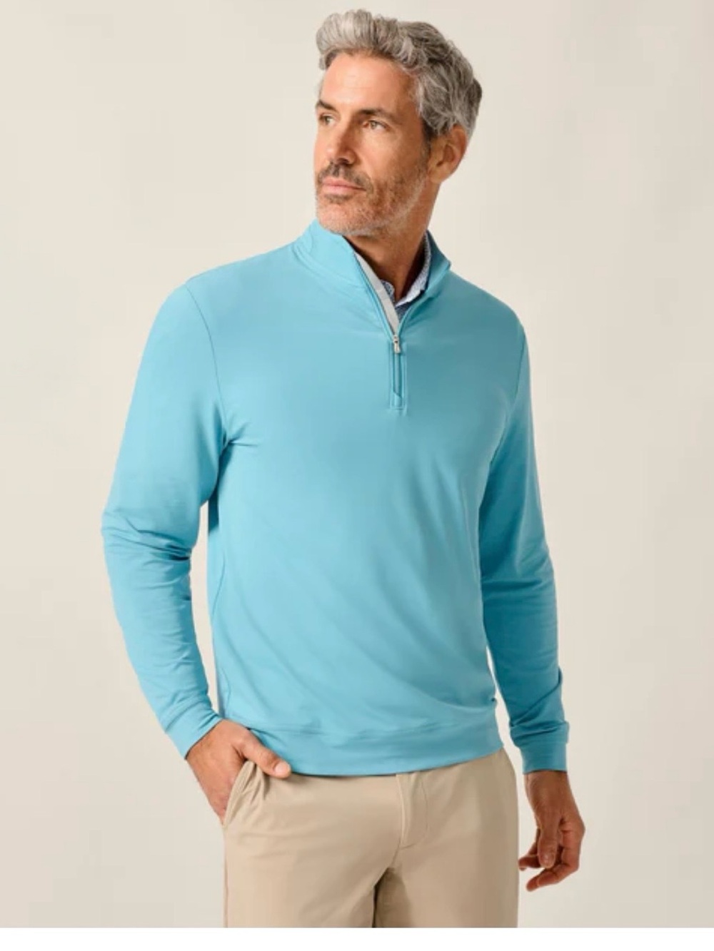 johnnie-O Motion Performance 1/4 Zip Haze Size XL NWT
